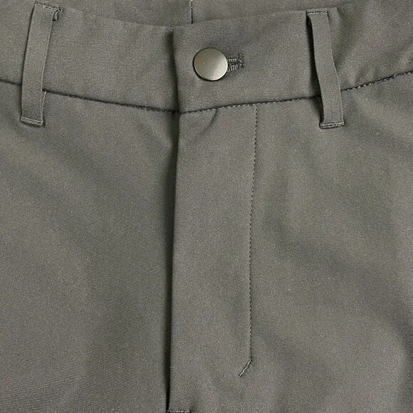 Lululemon Commission Slim Fit Warpstreme Dark Gray Pant Size 31 - Picture 9 of 16